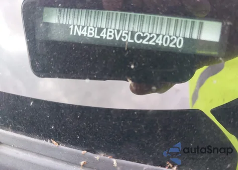 2020 Nissan Altima S Fwd z USA, uszkodzony, nr VIN 1N4BL4BV5LC224020